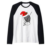 Escrimeur Masque d'escrime Bonnet de Père Noël Manche Raglan