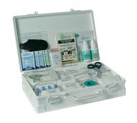 Esculape Trousse de secours 8 à 12 personnes - Coffret avec support mural