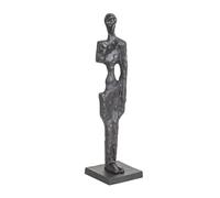 ESCULTURA HOMBRE ALUMINIO NEGRO