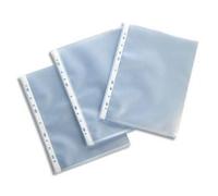 Esselte Pochettes perforées 23743 A4 grainé polypropylène 115 microns – Lot de 100
