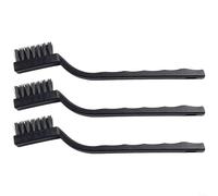 ESD Lot de 3 brosses de nettoyage sûres pour une utilisation avec les kits de prototypage PCB, les cartes d'évaluation SCD et les établis à commande statique