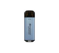 Transcend SSD portable ESD300C 512 Go USB Type-C 10 Gbit/s Compatible PS4/PS5 Bleu