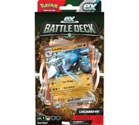 Pokemon Trading Card Game Ampharos Ex & Lucario Ex Battle Deck Trading Card English Clair