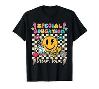 Ese Dream Team Exceptional Education Speed Ed, Professeur spécialisé T-Shirt Graphique avec Valeur, Homme, Noir, L