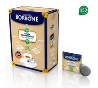 Caffè Borbone Dosettes compostables Mélange Bleu Système ESE 150 dosettes