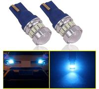 Eseastar Ampoules T10 LED 501 194 175 W5W Wedge Bleu Glacier Canbsus 12V-24V Pas De Polarité Conçu Intérieur De Voiture Lumière Dôme Feux De Plaque D'immatriculation