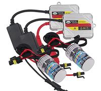 Eseastar H11 H8 H9 HID Kit de Conversion de Phares au Xénon 6000K Deux Ultra-Fins 35W Ballasts pour Phares de Route Feux de Croisement Voiture