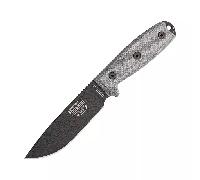ESEE-4, Tranchant Lisse, Étui Noir ESEE-4P-B
