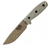 ESEE-4P Lame Dark Earth, Dos MOLLE ESEE-4P-MB-DE
