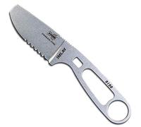 Esee Couteau Imlay avec Gaine, Plaque à Clip et Sangle de Maintien, Black Sheath