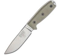 ESEE, ESEE 4 Tranchant Lisse, Lame S35VN, Poignées en Micarta Canvas ESEE-4P35V