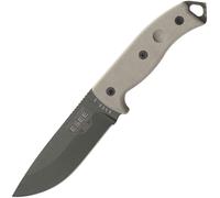 ESEE Knives ESEE-5P-OD-E Olive Drab Drop Point - Brise-verre au pommeau - Étui moulé noir