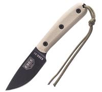 ESEE Knives Modèle 3HM Manche Modifié, étui en cuir, ESEE-3HM-B