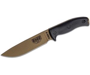 ESEE Modèle 6 Lame Dark Earth, 3D Noir G-10 6PDE-001