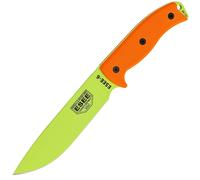 ESEE Modèle 6 Lame Venom Green, Orange G10 ESEE-6P-VG