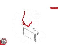 ESEN SKV 24SKV335 Durite de radiateur pour FORD