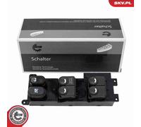Interrupteur de lève-vitre gauche 37SKV537 ESEN SKV pour HYUNDAI i30 i30 Break