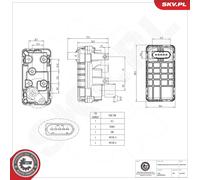 ESEN SKV 95SKV501 Électrovanne de turbo