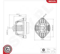 Esen Skv Support Moteur De Chaque Côté Pour Bmw 3 Série 325I 330I Z4