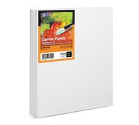 ESENG® Carton à peindre, 100% coton, 3mm d'épaisseur, convient pour la peinture acrylique, la peinture à l'huile, la détrempe et la gouache (27.9x35.6 cm | 11x14 pouces, 12 pièces)