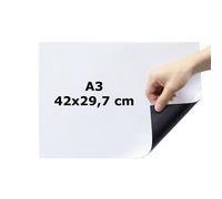 ESENG® Film pour tableau blanc A3, magnétique, sans dos adhésif, découpable