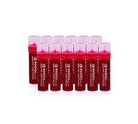 ESENG® Lot de 12 cartouches de marqueurs pour tableau blanc Magic WM-218, séchage rapide, effaçables à sec sans laisser de traces (rouge)
