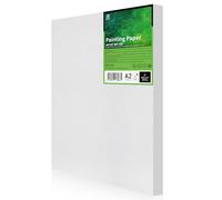 ESENG® Lot de 30 feuilles de papier à peindre avec structure sur toile, format A2, 600 g/m², qualité artistique, convient pour la peinture à l'huile, la peinture acrylique et les pastels à l'huile
