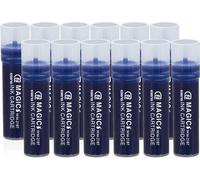 ESENG® Marqueur pour tableaux blancs Recharges MAGIC WM-218T, bleu12 cartouches