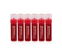 ESENG® Marqueur pour tableaux blancs Recharges MAGIC WM-218T, rouge 6 cartouches