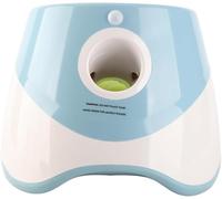 ESESE Lanceur de balles Automatique for Petits Chiens avec 3 balles, Jouet interactif for l'intérieur et l'extérieur