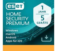 Eset Home Security Premium - 5 User, 1 Year - Esd-Download Esd