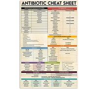 ESETASOT Plaque en métal vintage antibiotique Cheat - Décoration murale - Pharmacien - Pour bureau, maison, club, clinique, hôpital - 20,3 x 30,5 cm