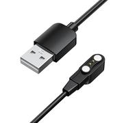 ESFOE K2 Chargeur Montre Connectée Universel pour Smartwatch,2 Pins 2.5mm,Modèle A+B Magnétiquepour Montres Connectées,Câble de Recharge pour EF3/EF5/EF6/EF7/EF9/FV6/SML6/ST19/TX7/FV10/DM2/FV11/BW1845