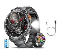 ESFOE Montre Connectée Homme FV6 Ultra + Câble de Recharge USB magnétique K2(Deux au Total)