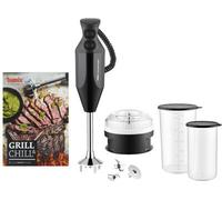 ESGE M 200 BBQ Mixeur plongeant 200 W avec embout hâchoir noir