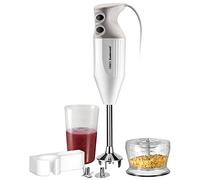 Unold M 122 de Luxe Mixeur sur pied 140 W avec blender blanc