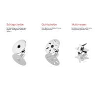 ESGE P 200 Profi Mélangeur par immersion 200 W Gris, Acier inoxydable et Blanc