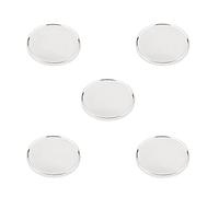Eshan Lot de 5 marqueurs de balle de golf en alliage métallique pour homme et femme - Cadeaux de golf - Accessoires pour chapeaux magnétiques