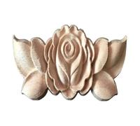 ESHDGFYB Applique décorative en Bois avec Motif Floral Rose, for Meubles d'angle, transferts for Bois (Taille: 1 pièce)(5PC)