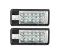 Eshgtuo Nombre Plaque D'immatriculation Lumière Pour A3 S3 8P Pour A4 S4 B6 B7 Pour A6 C6 S6 Pour A8 S8 Pour Q7 RS4 RS6 Plus Avant Éclairage Plaque D'immatriculation LED Lampe Éclairage