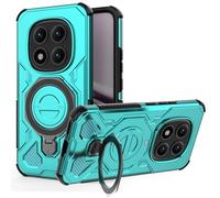 ESHUYI Coque Magnétique pour Xiaomi Redmi Note 15 Pro Plus/Poco M8 Pro, Compatible MagSafe, Étui Antichoc Militaire avec Coins Airbag, Support Rotatif 360°, TPU+PC Hybride, Vert
