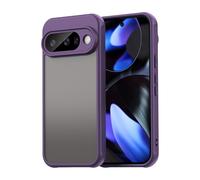 ESHUYI Coque Mate pour Google Pixel 10 - Housse Antichoc Ultra Mince en PC Translucide Givrée, Bord TPU Souple, Anti-Traces de Doigts - Violet