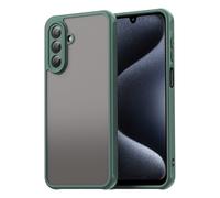 ESHUYI Coque Mate pour Samsung Galaxy A17 5G - Housse Antichoc Ultra Mince en PC Translucide Givrée, Bord TPU Souple, Anti-Traces de Doigts - Vert