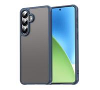 ESHUYI Coque Mate pour Samsung Galaxy S26 Plus - Housse Antichoc Ultra Mince en PC Translucide Givrée, Bord TPU Souple, Anti-Traces de Doigts - Bleu