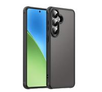 ESHUYI Coque Mate pour Samsung Galaxy S26 Plus - Housse Antichoc Ultra Mince en PC Translucide Givrée, Bord TPU Souple, Anti-Traces de Doigts - Noir