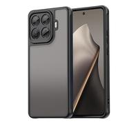 ESHUYI Coque Mate pour Xiaomi 15T Pro - Housse Antichoc Ultra Mince en PC Translucide Givrée, Bord TPU Souple, Anti-Traces de Doigts - Noir