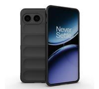 ESHUYI® Coque Silicone Liquide pour OnePlus Nord 4 5G (Noir) avec Protection Anti-germes et Doublure Douce en Microfibre, Housse Full Body Protection Étui Antichoc