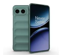 ESHUYI® Coque Silicone Liquide pour OnePlus Nord 4 5G (Vert) avec Protection Anti-germes et Doublure Douce en Microfibre, Housse Full Body Protection Étui Antichoc