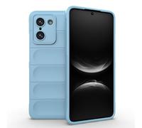 ESHUYI Coque Silicone Liquide pour OnePlus Nord CE5 (Bleu Clair) avec Protection Anti-germes et Doublure Douce en Microfibre, Housse Full Body Protection Étui Antichoc