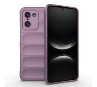ESHUYI Coque Silicone Liquide pour OnePlus Nord CE5 (Violet Clair) avec Protection Anti-germes et Doublure Douce en Microfibre, Housse Full Body Protection Étui Antichoc